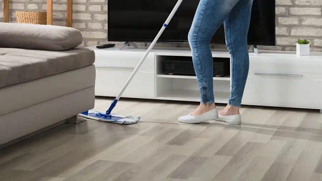 deep clean hardwood floors